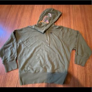 Adidas Women’s Oversized Flower Hoodie XSmall